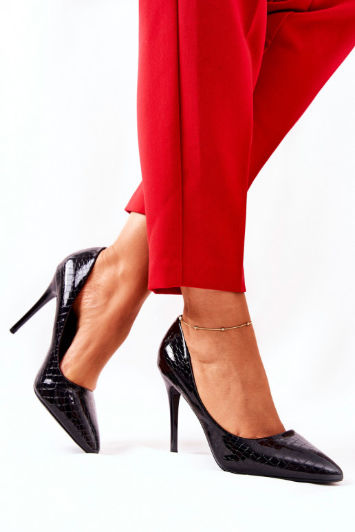 štekle hadie vzory čierna Tissoria