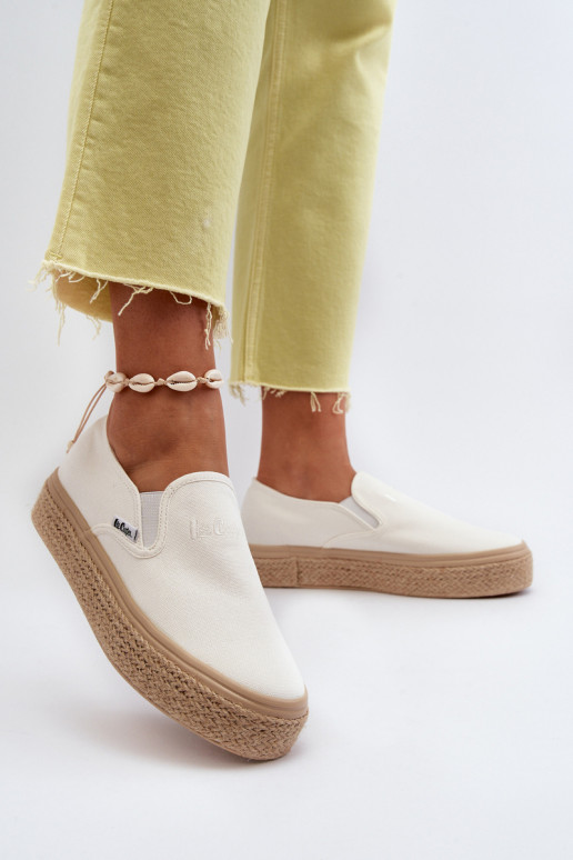 Dámske Topánky Slip-On S vrkočom Lee Cooper LCIN-24-44-2430