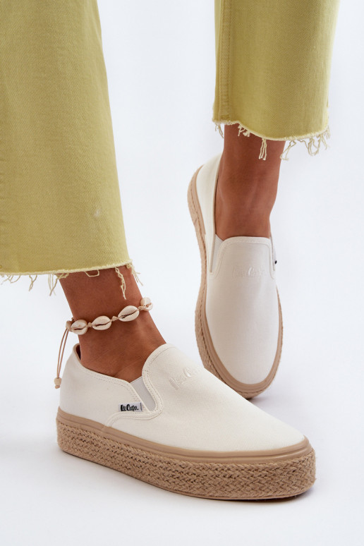 Dámske Topánky Slip-On S vrkočom Lee Cooper LCIN-24-44-2430