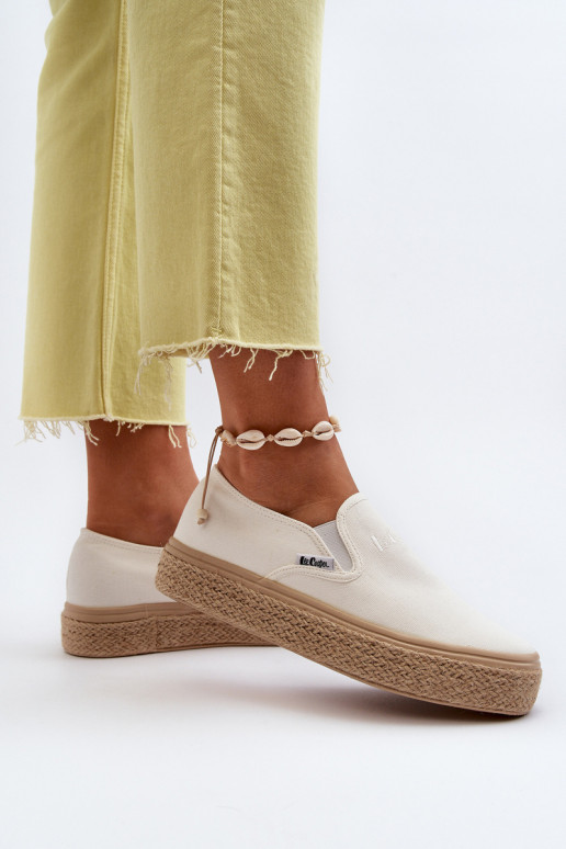 Dámske Topánky Slip-On S vrkočom Lee Cooper LCIN-24-44-2430