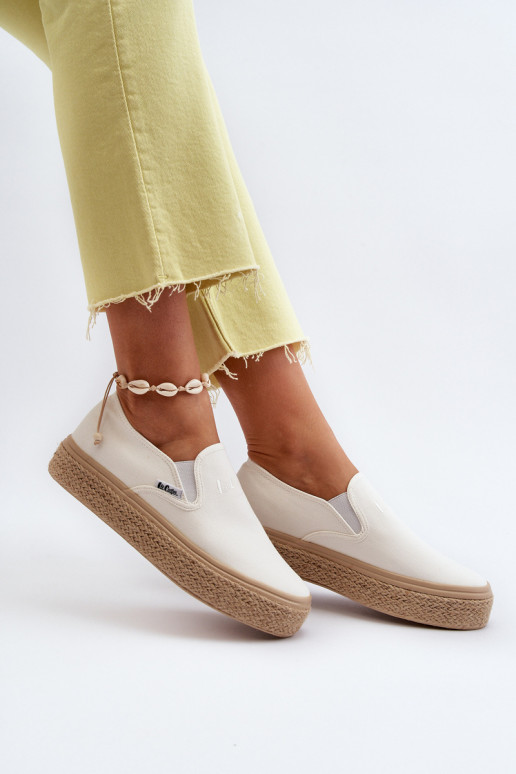 Dámske Topánky Slip-On S vrkočom Lee Cooper LCIN-24-44-2430