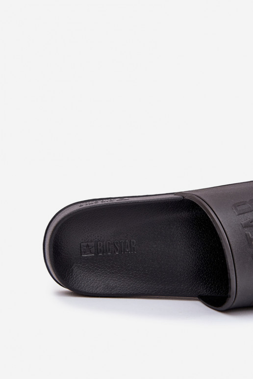 Ľahké penové šľapky pánske Big Star MM174322 čierna