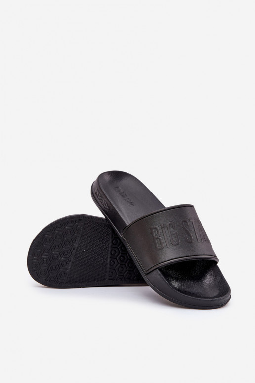 Ľahké penové šľapky pánske Big Star MM174322 čierna