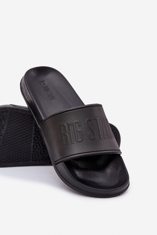 Ľahké penové šľapky pánske Big Star MM174322 čierna
