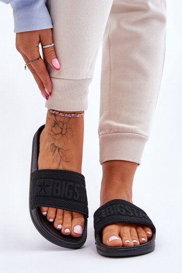 Dámske Módne papuče Big Star LL274A158 čierna 2