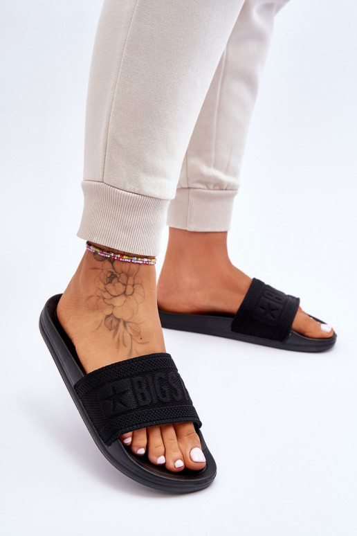 Dámske Módne papuče Big Star LL274A158 čierna