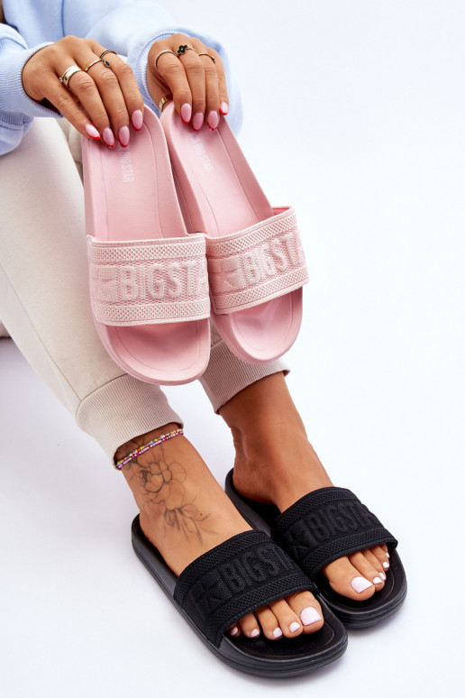 Dámske Módne papuče Big Star LL274A158 čierna