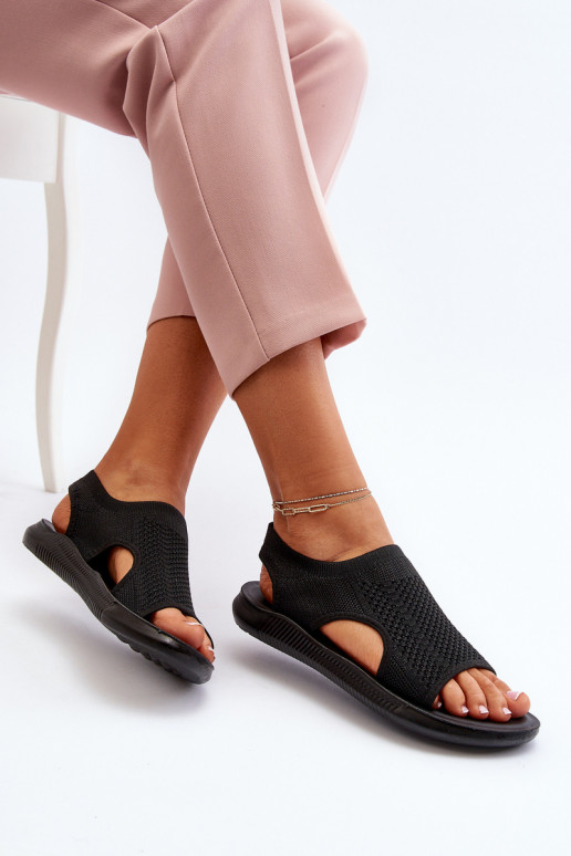 Športový štýl Dámske sandále čierna Cesys