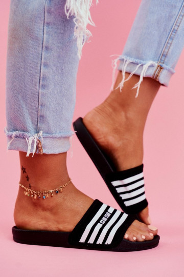 Dámske papuče Big Star FF274A353 čierna 2