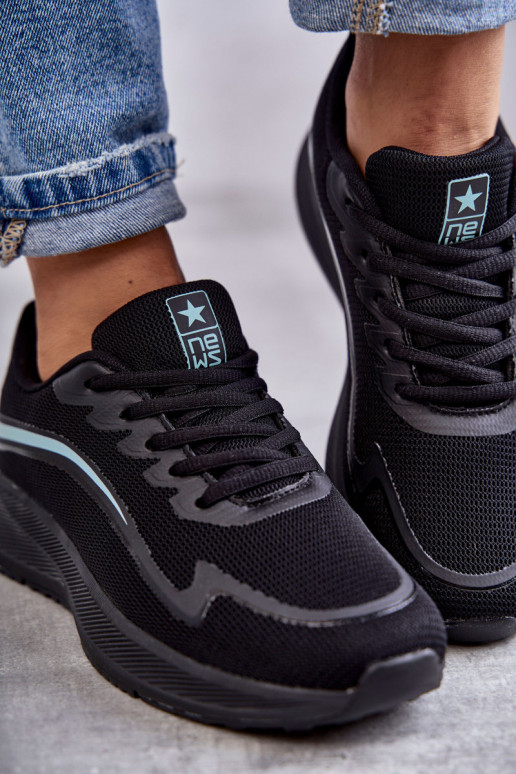 Dámske Módna športová obuv Tenisky čierna Ida