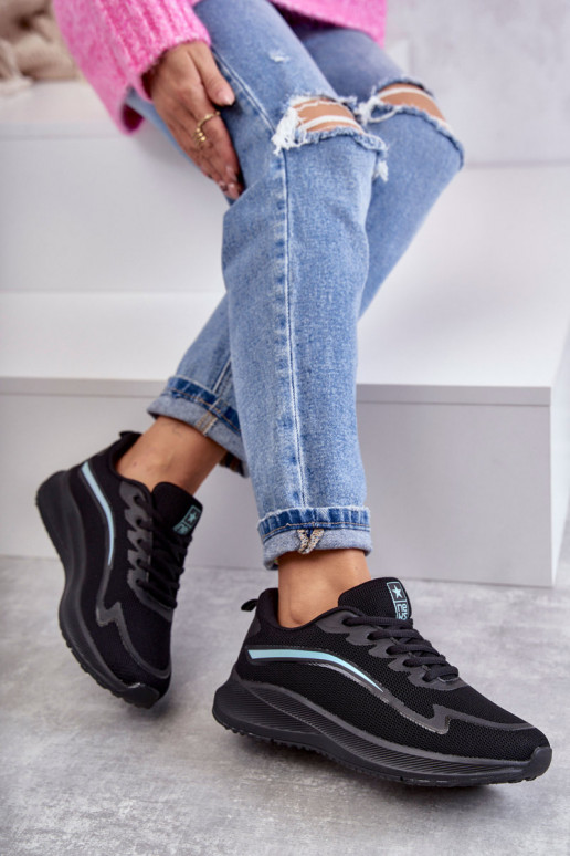 Dámske Módna športová obuv Tenisky čierna Ida