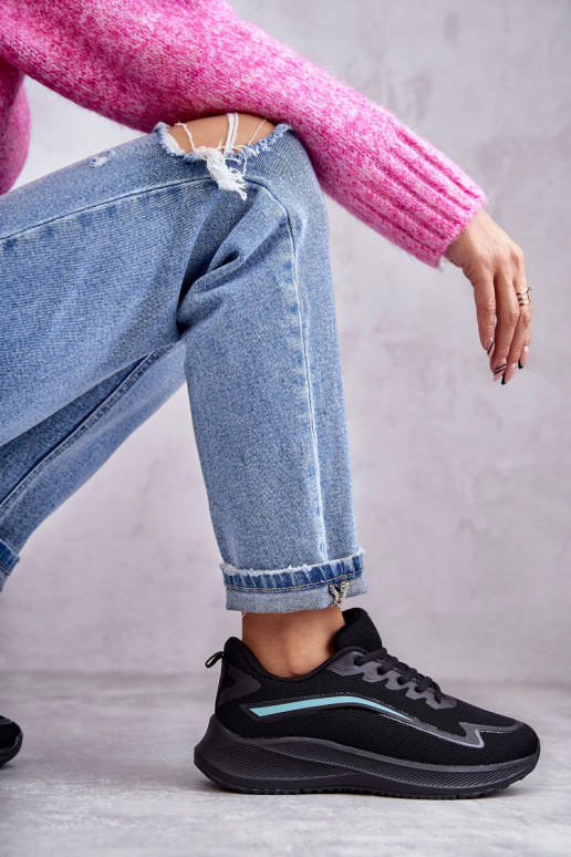 Dámske Módna športová obuv Tenisky čierna Ida