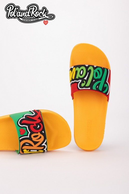 Papuče Pol'and'Rock Festival X Big Star SS174507 žltá