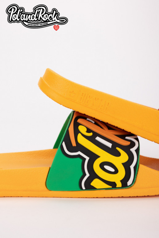 Papuče Pol'and'Rock Festival X Big Star SS174507 žltá