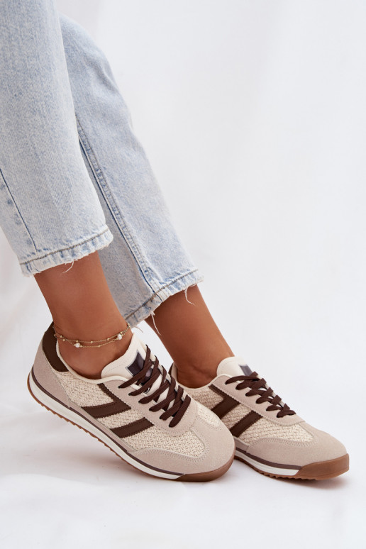tenisky Tenisky model obuvi Dámske béžová Soretta