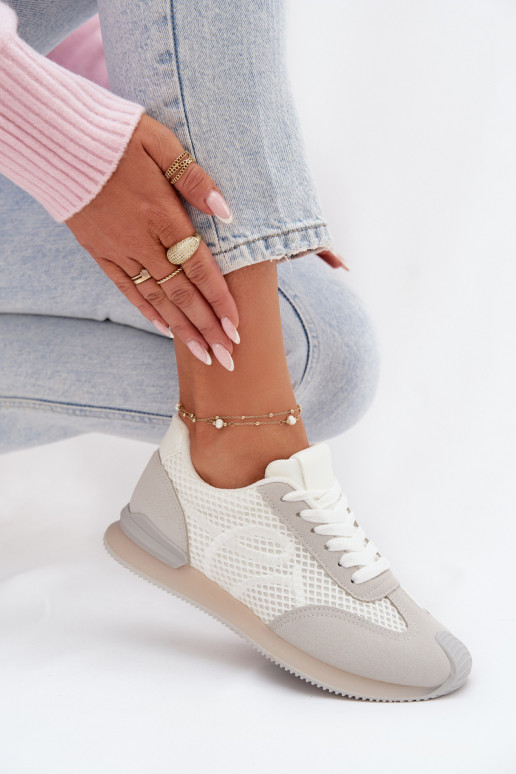 Tenisky model obuvi tenisky Dámske biely-sivá Tarlisse