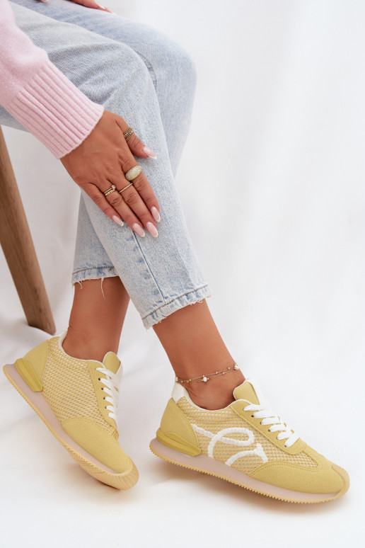 Tenisky model obuvi tenisky Dámske žltá Tarlisse