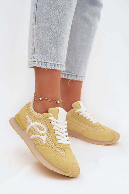 Tenisky model obuvi tenisky Dámske žltá Tarlisse