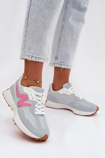 tenisky Dámske s platformou Modrá Janelora 2