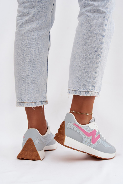 tenisky Dámske s platformou Modrá Janelora