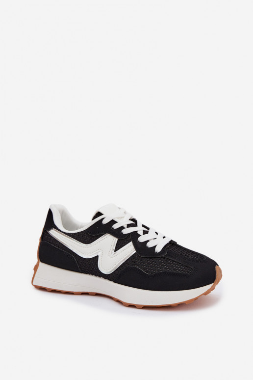 tenisky Dámske s platformou čierna Janelora