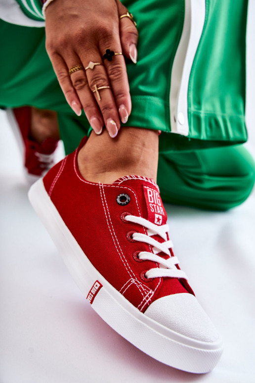 Dámske Topánky Big Star FF274089 červená