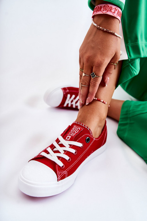 Dámske Topánky Big Star FF274089 červená