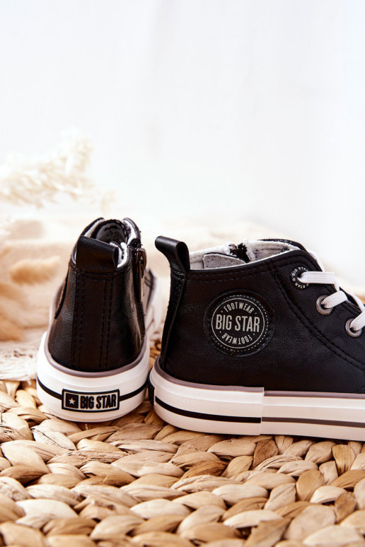 Detské topánky s podrážkou BIG STAR II374003 čierna