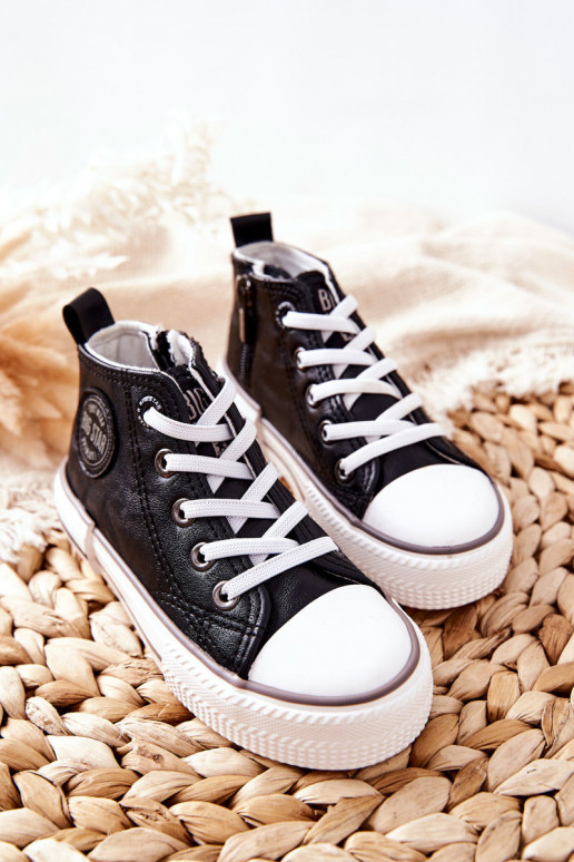 Detské topánky s podrážkou BIG STAR II374003 čierna