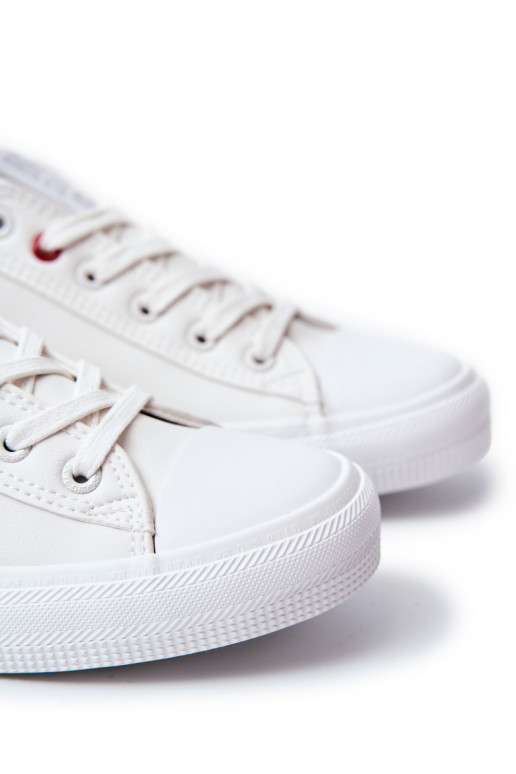 Pánske kožené tenisky BIG STAR JJ174006 biela farba