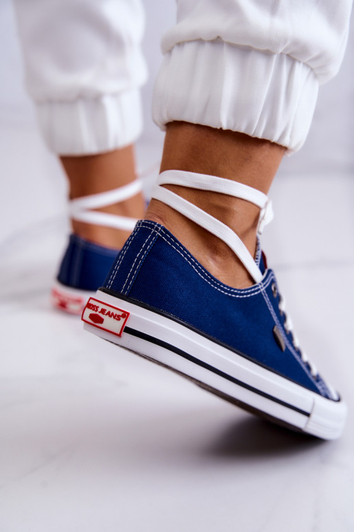 Dámske Klasický model bežná obuv Cross Jeans JJ2R4012C tmavomodrá