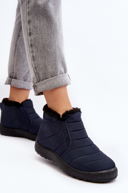 zahriať sa Nízke dámske Snehule tmavomodrá Enmore