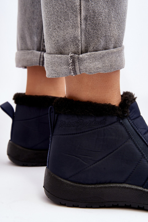 zahriať sa Nízke dámske Snehule tmavomodrá Enmore