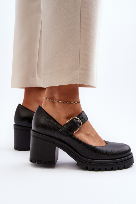 Zazoo 20166 Kožené Topánky čierna