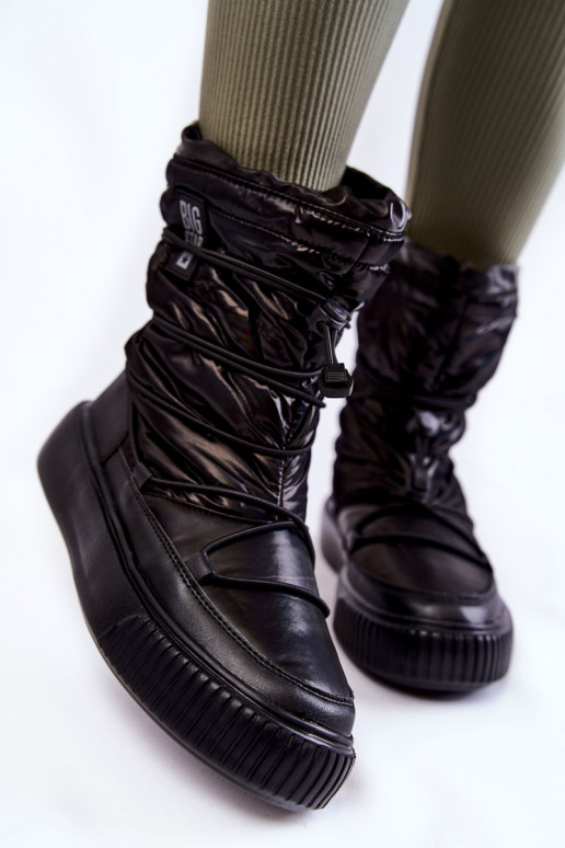 Dámske zahriať sa Snehule Big Star KK274193 čierna