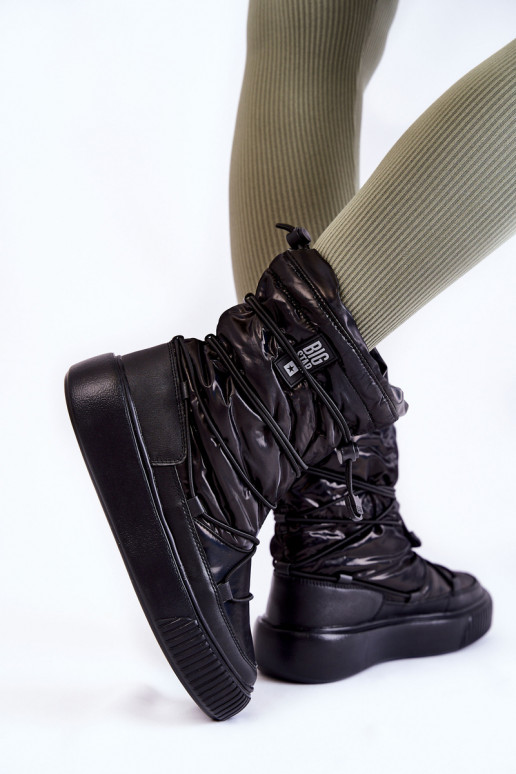 Dámske zahriať sa Snehule Big Star KK274193 čierna