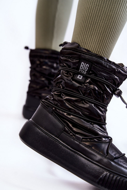 Dámske zahriať sa Snehule Big Star KK274193 čierna