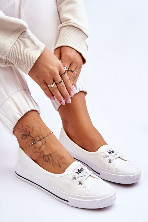 Dámske Topánky Tenisky Lee Cooper LCIN-23-31-1791L biela farba