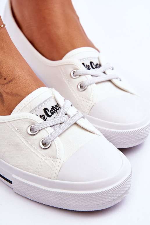 Dámske Topánky Tenisky Lee Cooper LCIN-23-31-1791L biela farba
