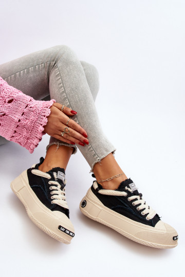 Dámske Tenisky model obuvi GOE NN2N4061 čierna 2