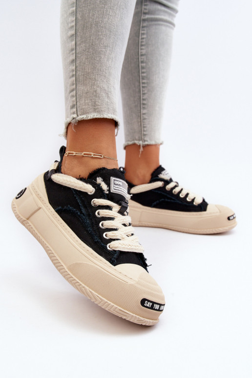 Dámske Tenisky model obuvi GOE NN2N4061 čierna