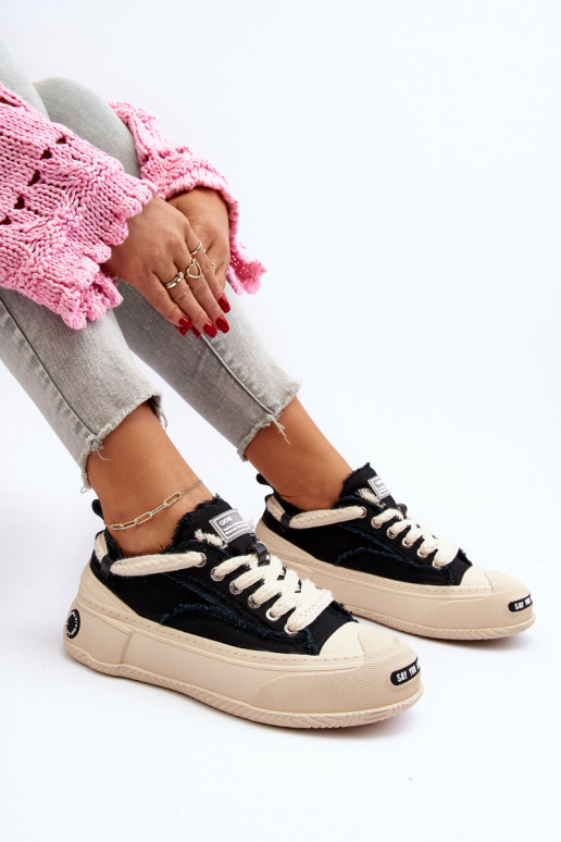 Dámske Tenisky model obuvi GOE NN2N4061 čierna