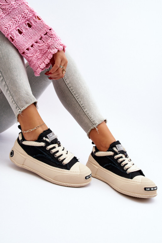 Dámske Tenisky model obuvi GOE NN2N4061 čierna