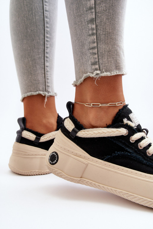 Dámske Tenisky model obuvi GOE NN2N4061 čierna