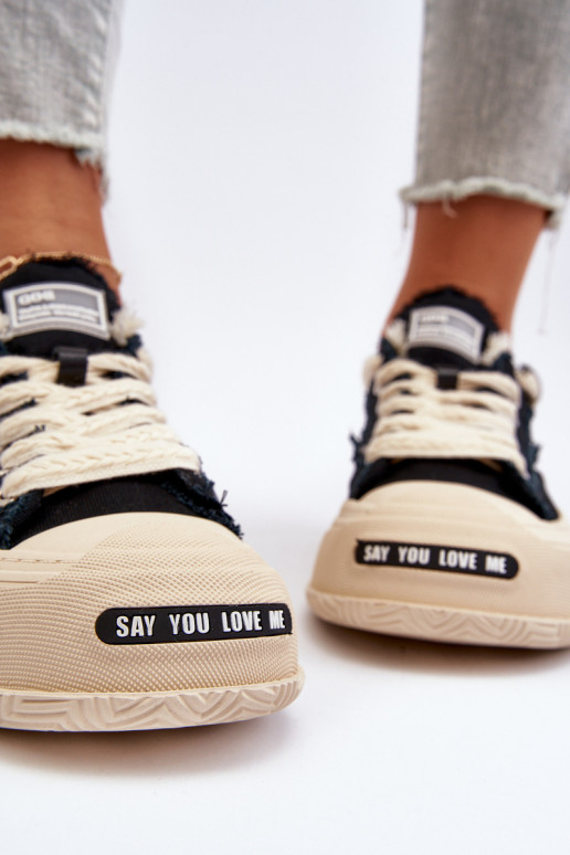 Dámske Tenisky model obuvi GOE NN2N4061 čierna