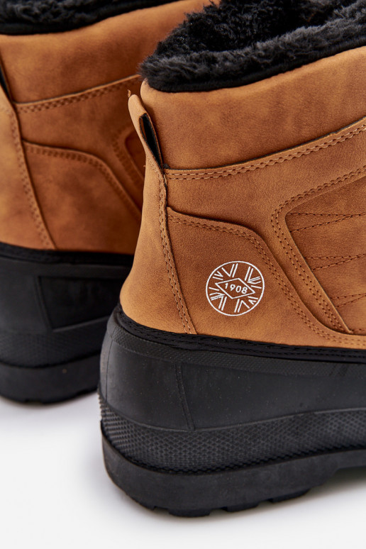 Snehule pánske Lee Cooper LCJ-24-44-2873M Hnedá farba