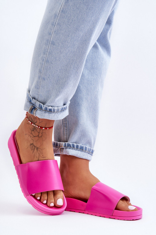 Klasický model Dámske Papuče Ružová Rolien