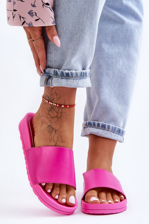 Klasický model Dámske Papuče Ružová Rolien