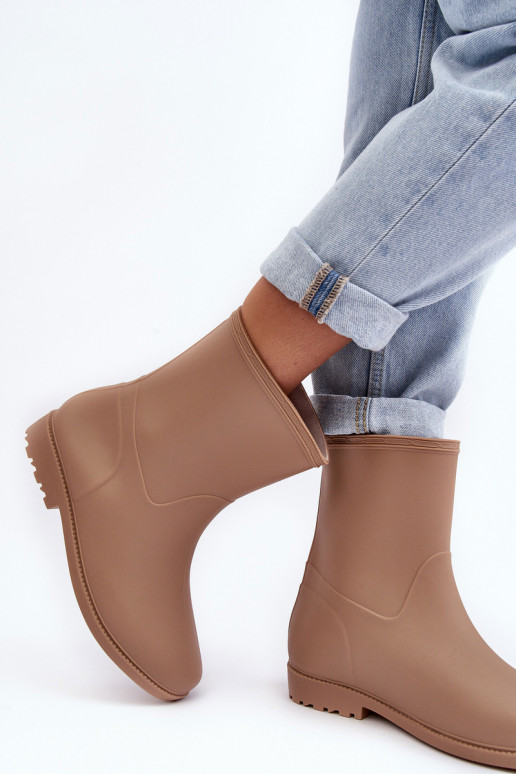 Klasický model Dámske Trvalý model Gumové čižmy béžová Solihia