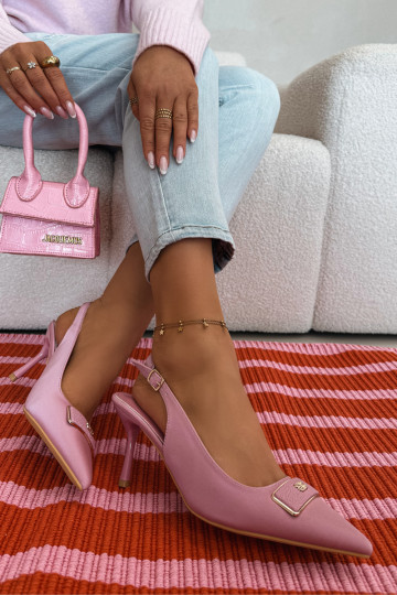 vysoké opätky Dámske S Ornatem Detalem Ružová Lurella